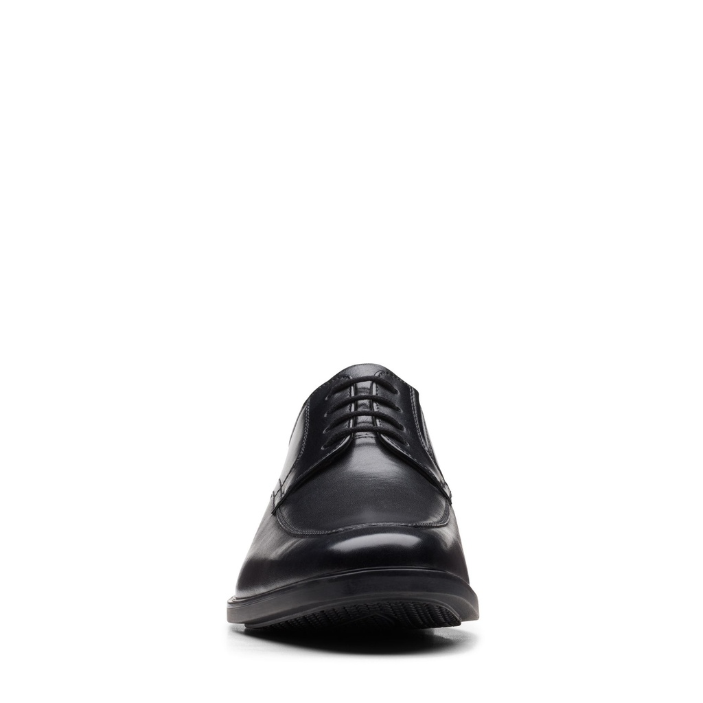 Clarks Howard Apron Black Leather