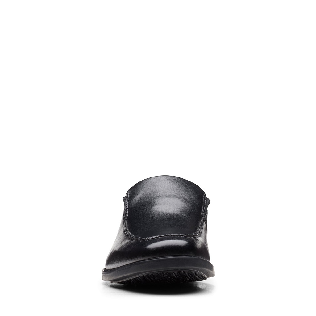 Clarks Howard Edge Black Leather