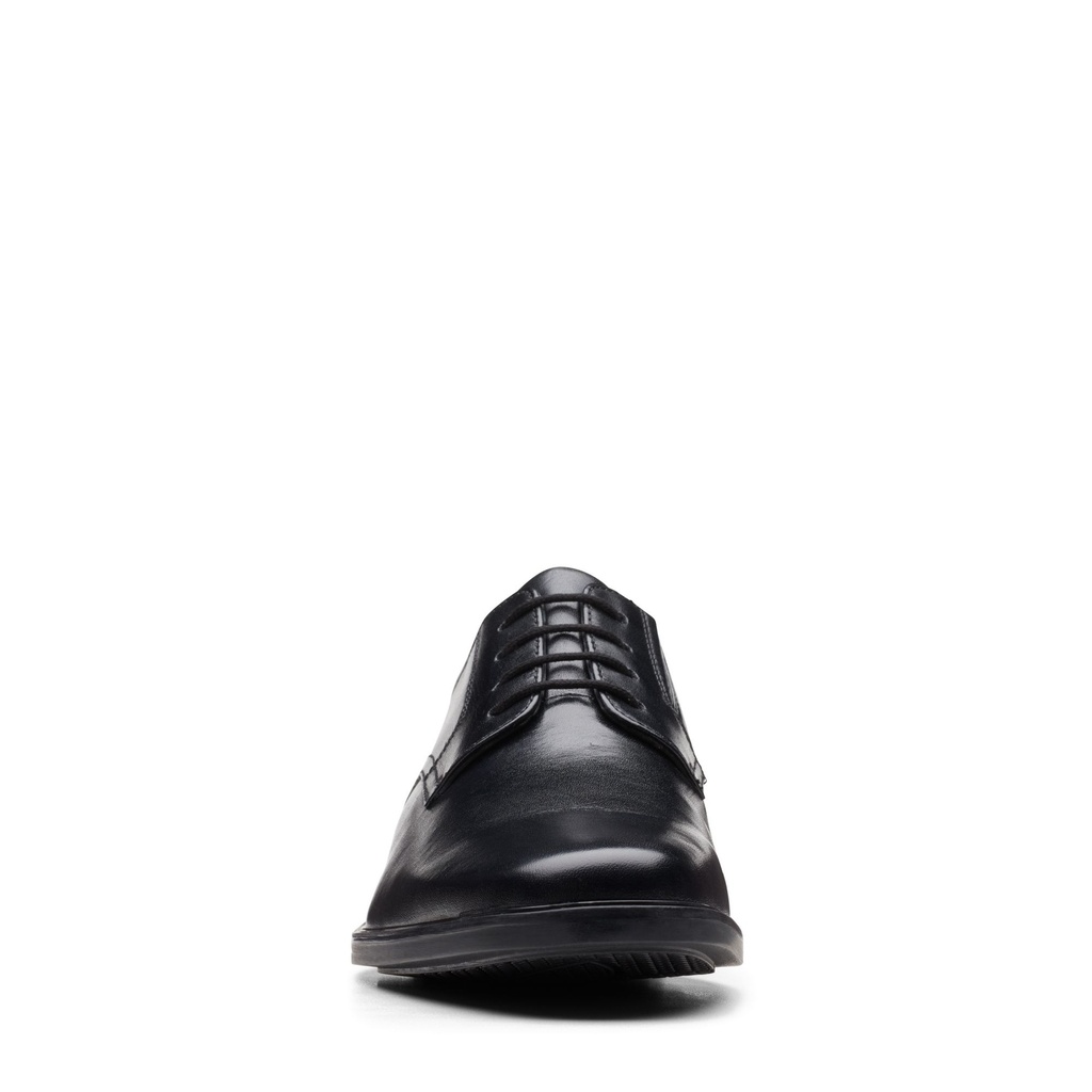 Clarks Howard Walk Black Leather