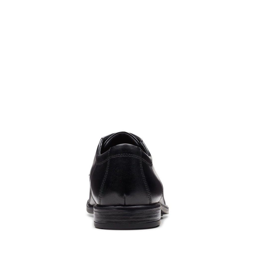 Clarks Howard Walk Black Leather