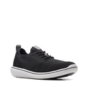 Clarks Step Urban Low Black Textile