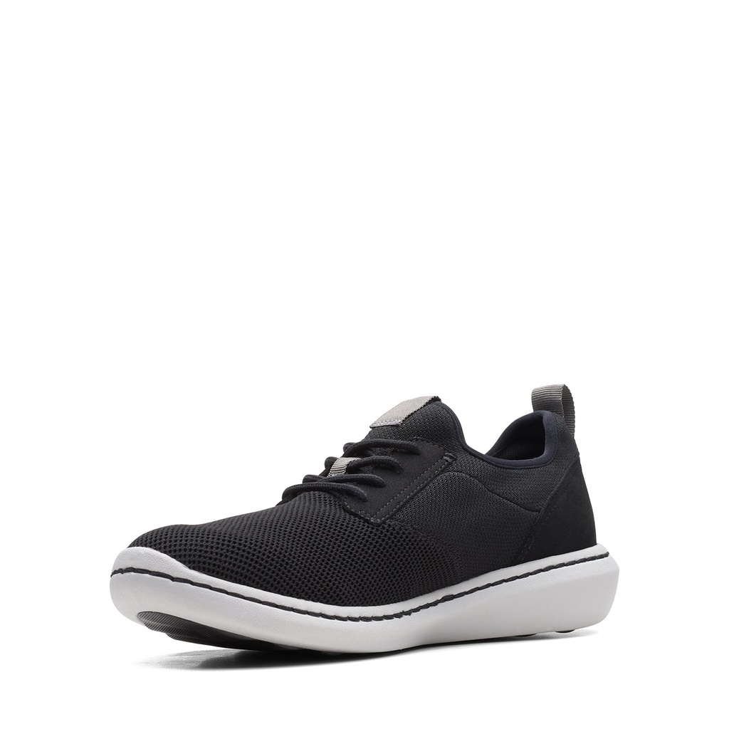 Clarks Step Urban Low Black Textile