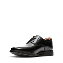 Clarks Tilden Walk Black Leather