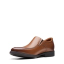 Clarks Whiddon Step Dark Tan Leather