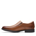 Clarks Whiddon Step Dark Tan Leather