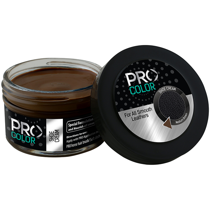 Pro Color Shoe Cream 50ML Medium Brown