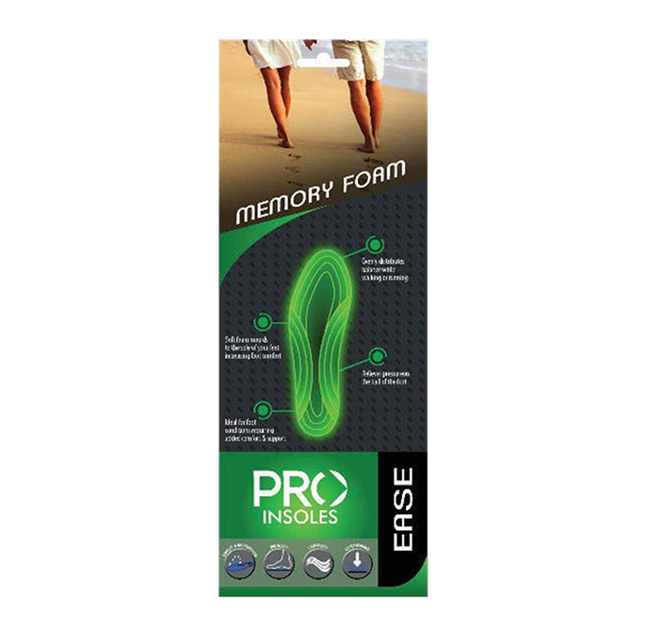 Pro Insoles Ease Memory Foam Size 43