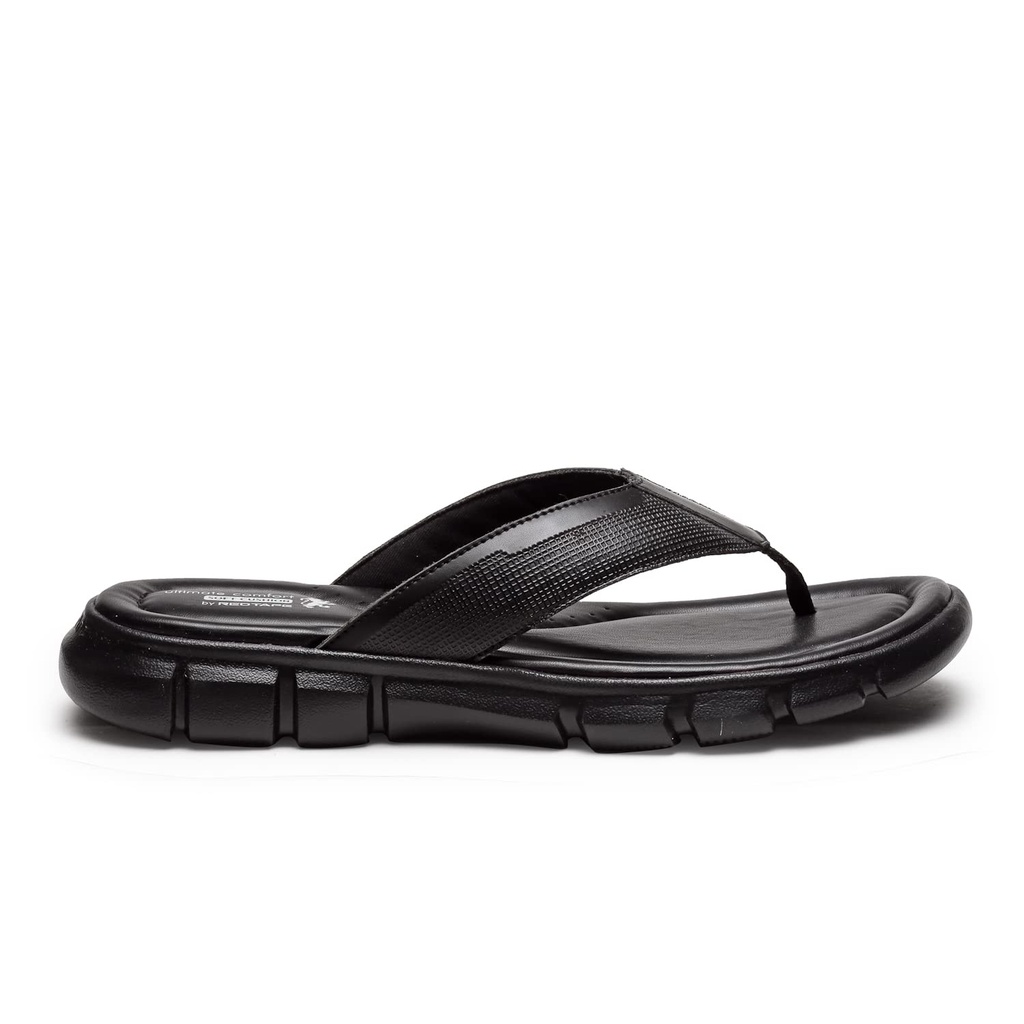 Redtape Men's Slippers RCS0036 Black (40)