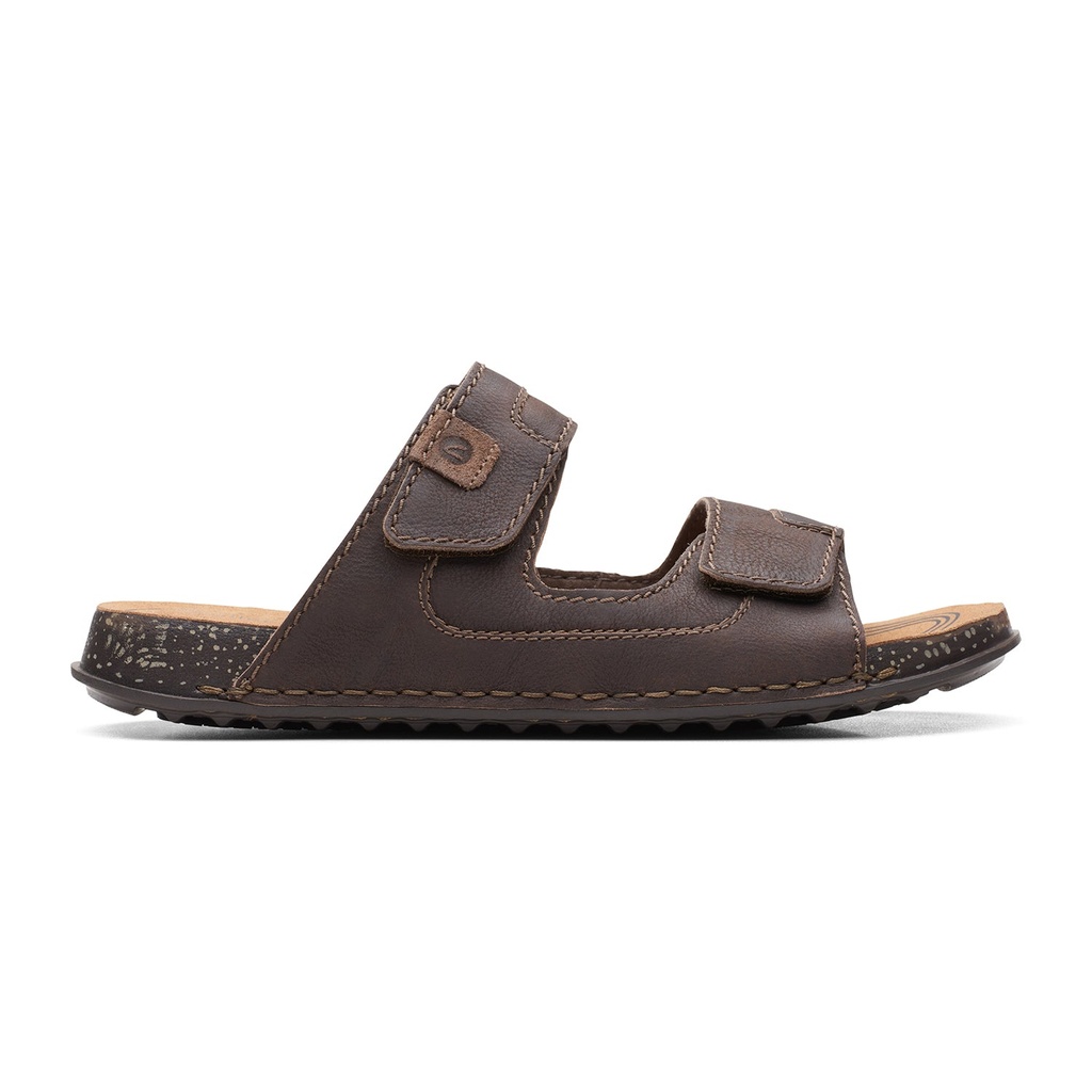 Clarks Crestview Easy Dark Brown Leather