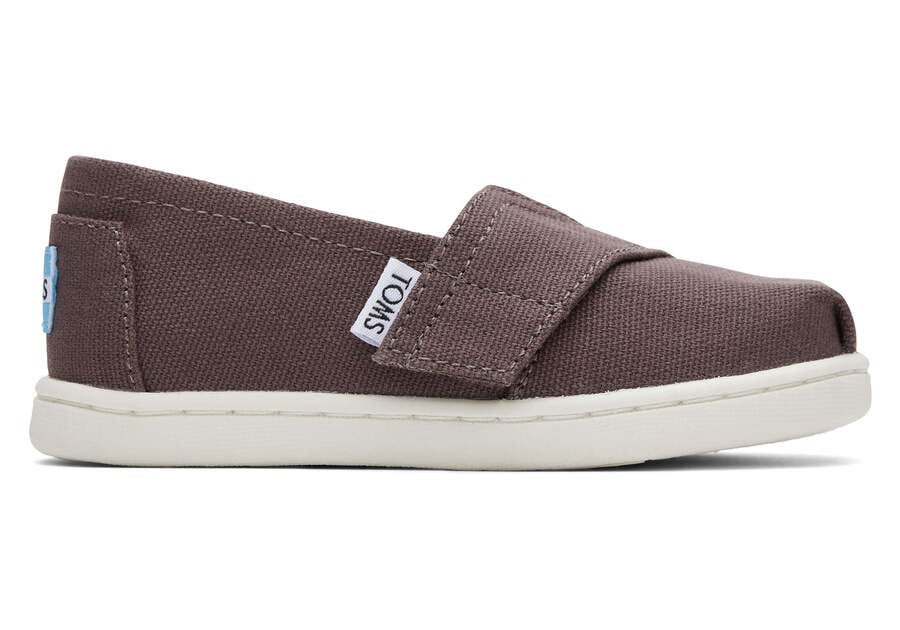 TOMS Tiny Alpargata Canvas 10010527 - Ash (23.5)