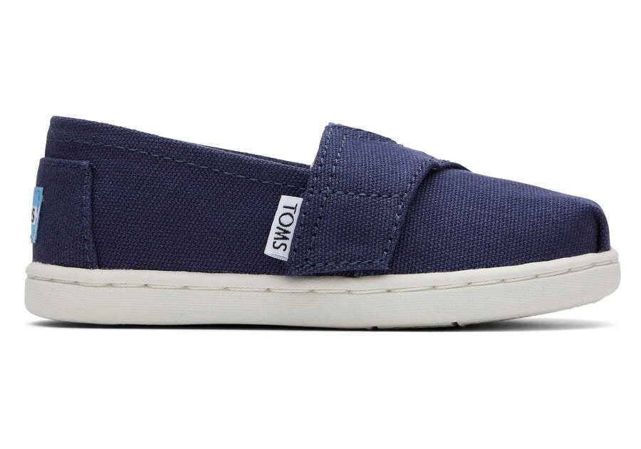 TOMS Tiny Alpargata Canvas 10010531 - Navy (23.5)