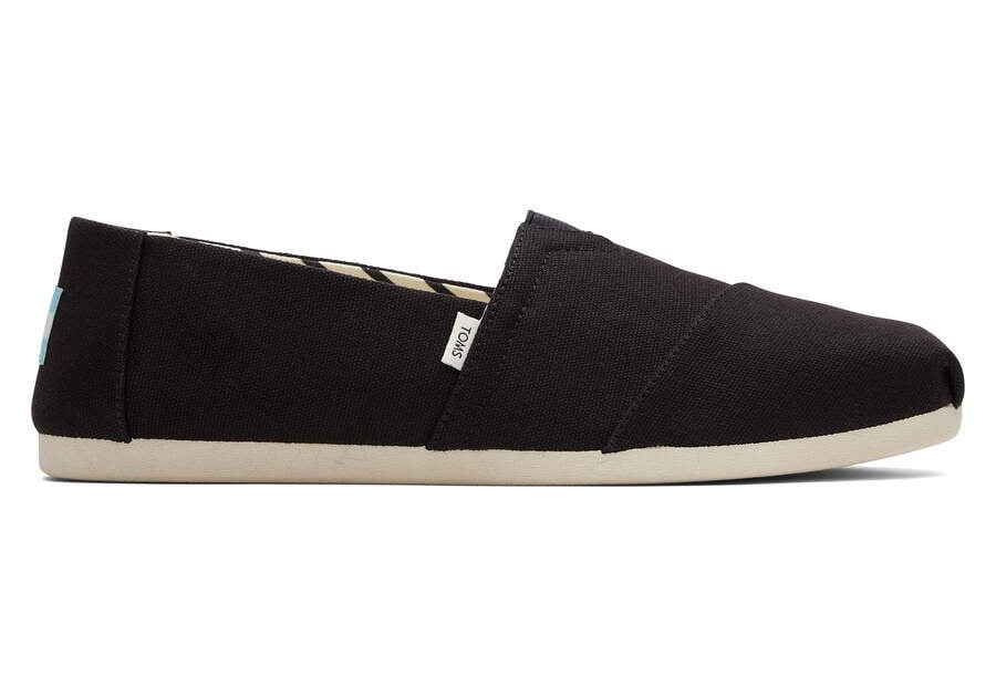 TOMS Alpargata Recycled Cotton Canvas 10017676 - Black