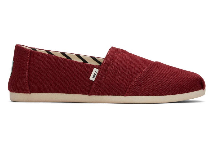 TOMS Heritage Alpargata 10017717 - Cherry Red