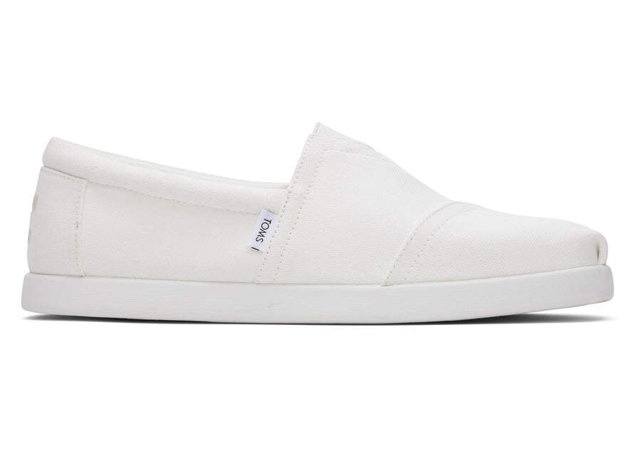 TOMS Alp Fwd Recycled Cotton Canvas 10019876 - White