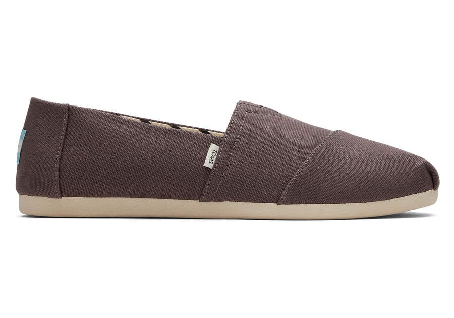 TOMS Alpargata Recycled Cotton Canvas 10017664 ASH