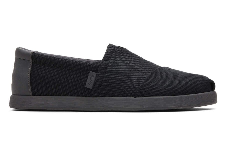 TOMS Alp Fwd Canvas Synthetic Trim 10020307 Black