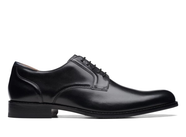 Clarks CraftArlo Lace Black Leather