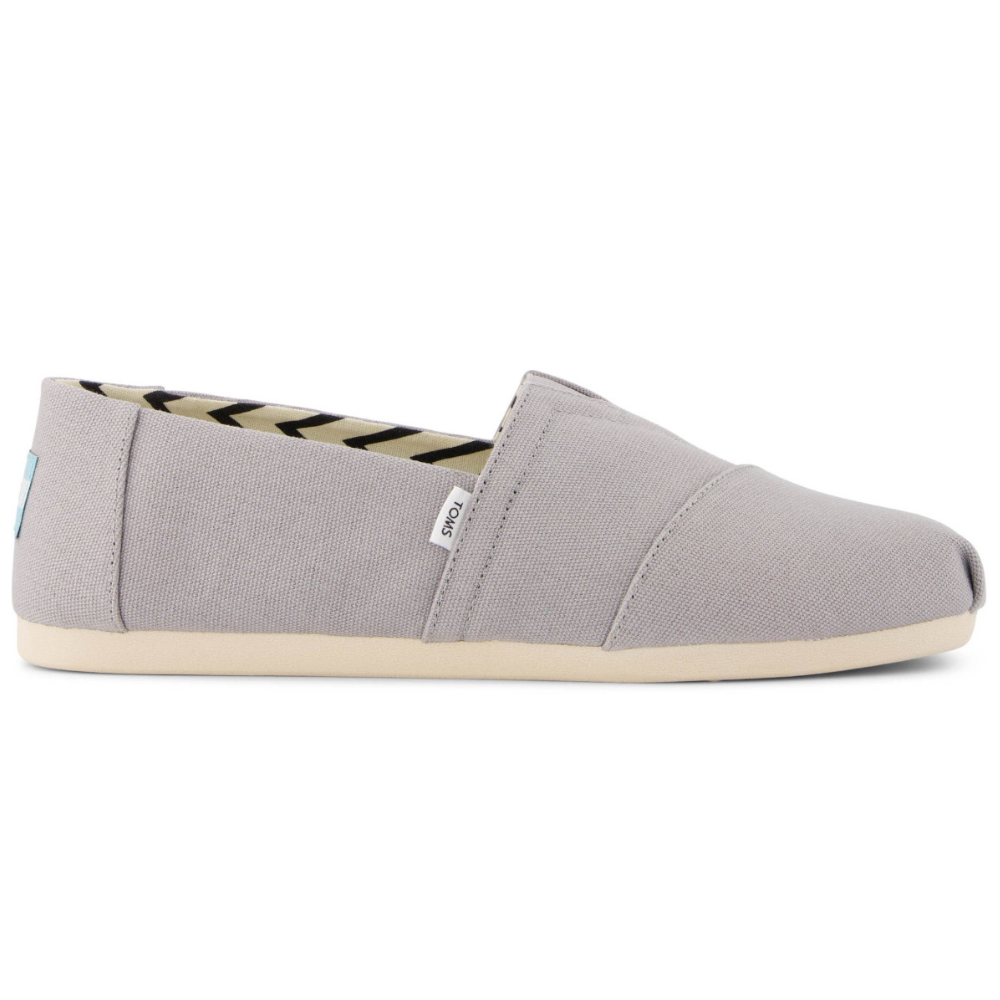 TOMS Alpargata Recycled Cotton Canvas 10020857 Grey