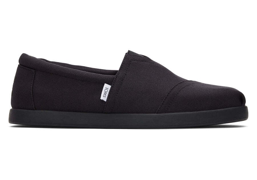 TOMS Alp Fwd Recycled Cotton Canvas 10019881 Black/Black