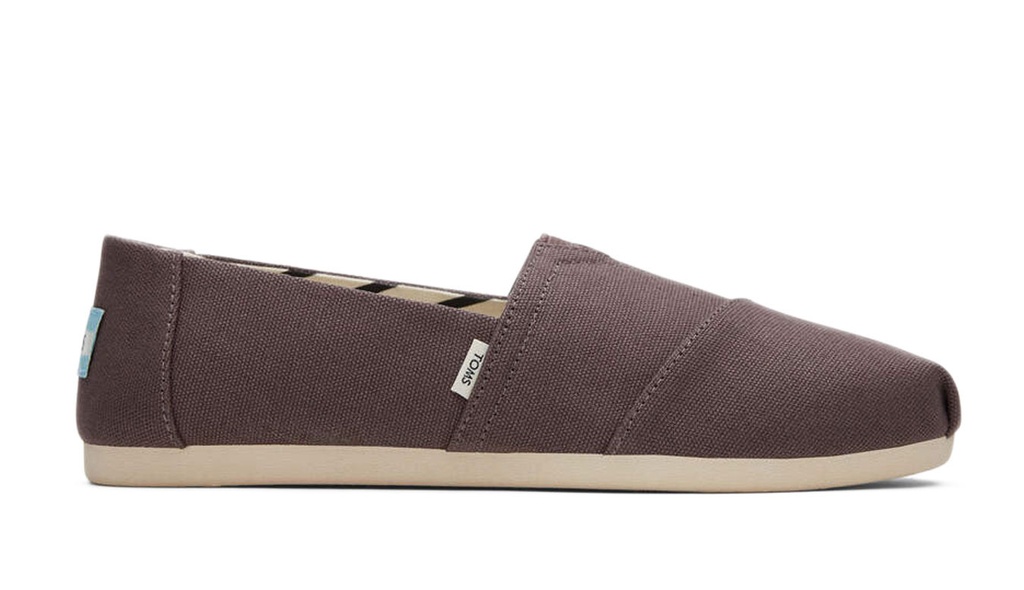 TOMS Alpargata Recycled Cotton Canvas 10017749 Grey