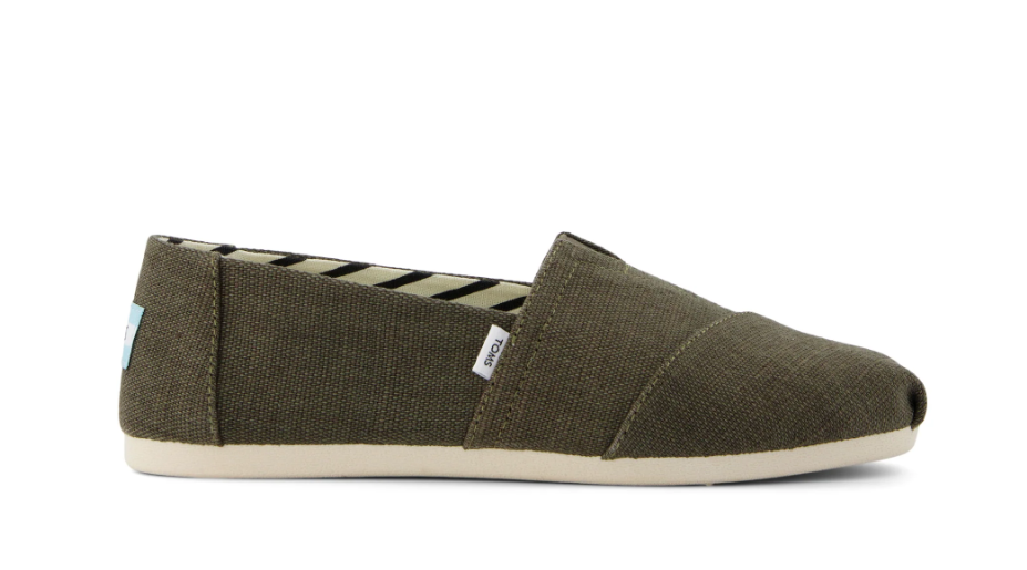 TOMS Alpargata Recycled Cotton Canvas 10021264 - Green