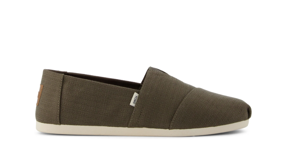 TOMS Alpargata Recycled Cotton Canvas 10021403 - Dark Green