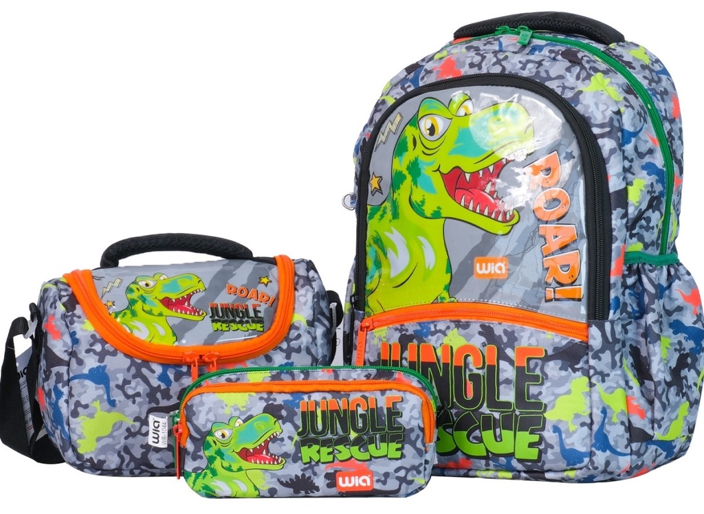 WIA DINO BAG SET SWG-013 - GREY GREEN 