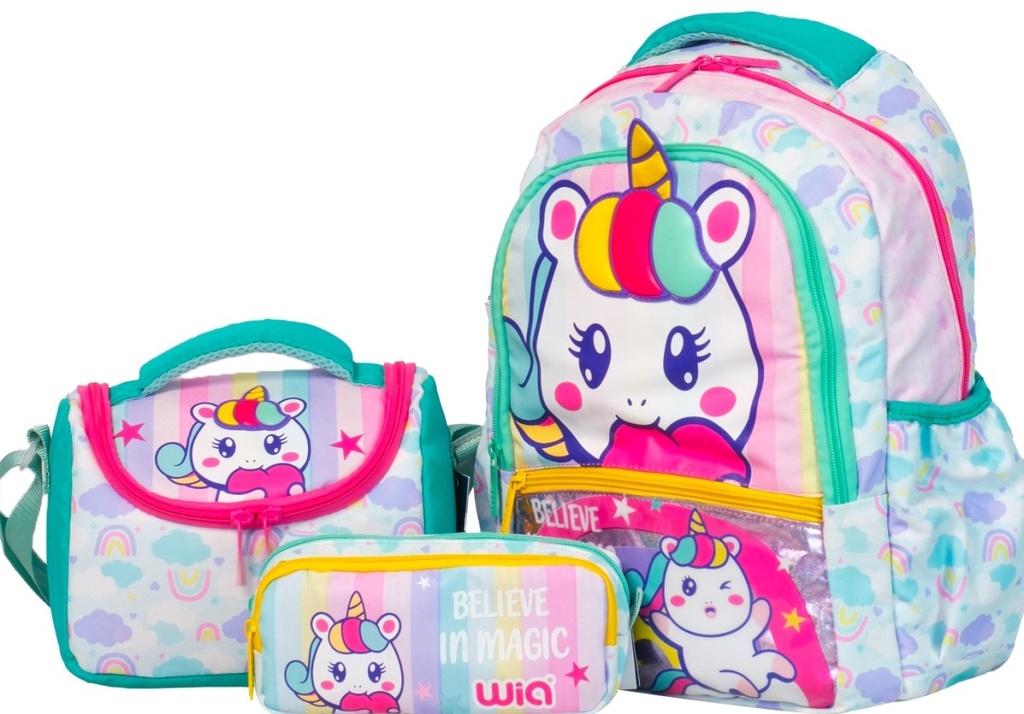 WIA UNICORN BAG SET   SWG-005 - TURQUOISE 