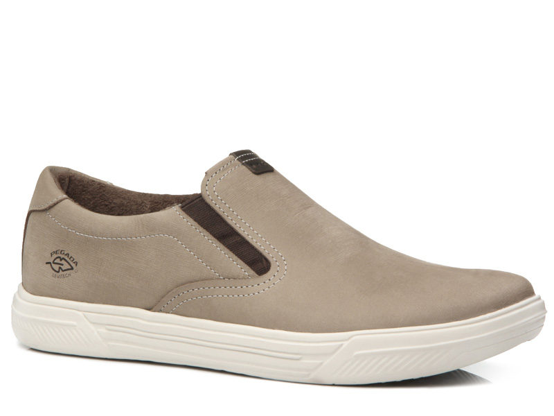 PEGADA LEATHER SHOES 110402-05 - GREY