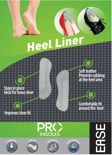 [1968290] Pro Insoles Ease Heel Liner