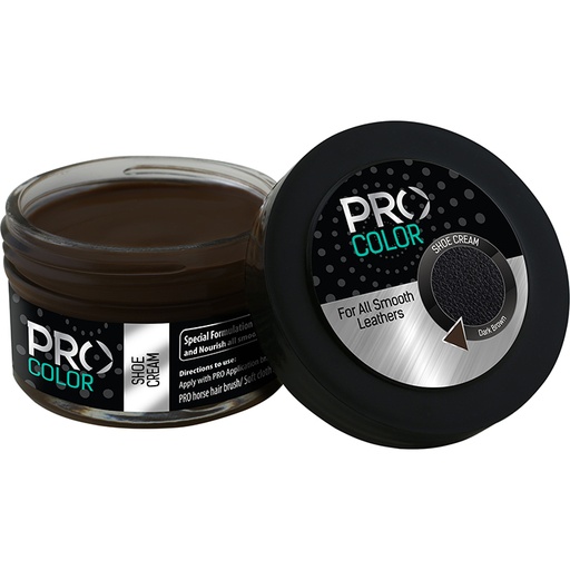 [1615104] Pro Color Shoe Cream 50ML Dark Brown