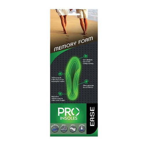 Pro Insoles Ease Memory Foam Size 41