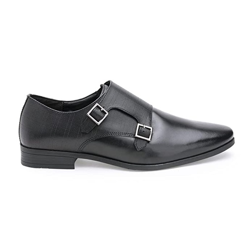 Redtape Men's Leather Shoes RTE3902 Black