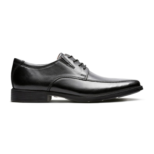 Clarks Tilden Walk Black Leather
