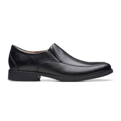 Clarks Whiddon Step Black Leather