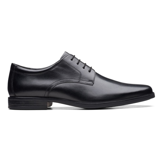Clarks Howard Walk Black Leather