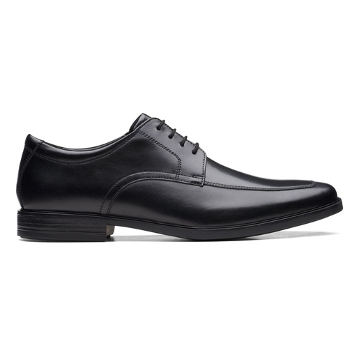 Clarks Howard Apron Black Leather