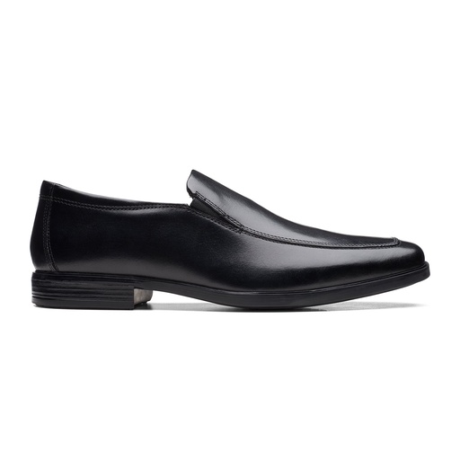 Clarks Howard Edge Black Leather