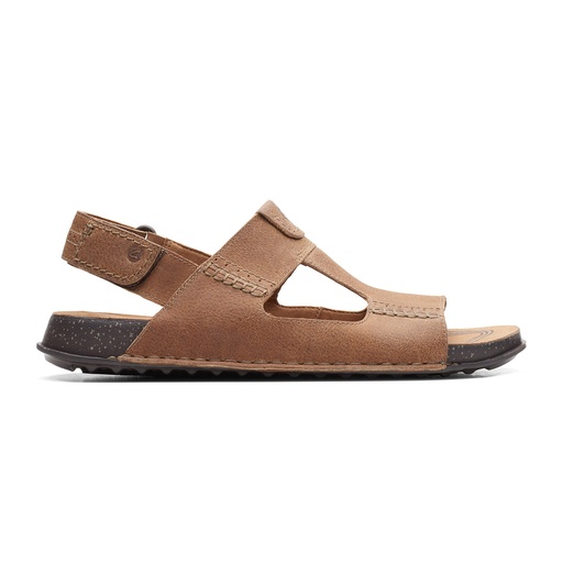 Clarks Crestview Bay Dark Tan Leather