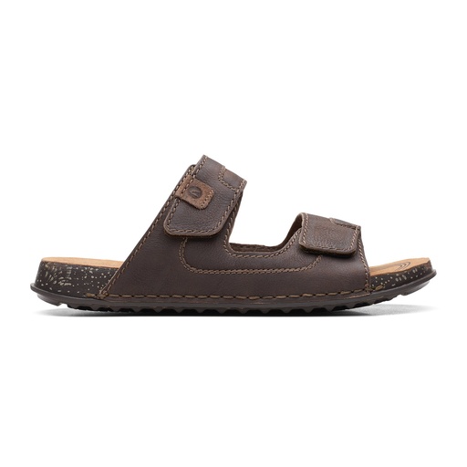 Clarks Crestview Easy Dark Brown Leather