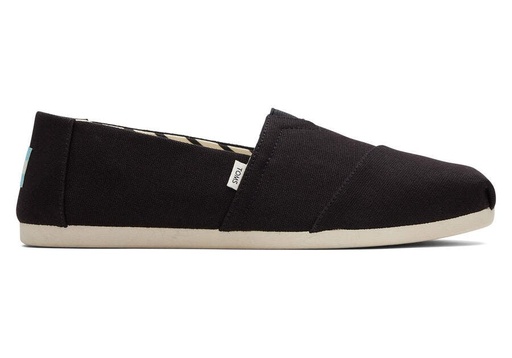 TOMS Alpargata Recycled Cotton Canvas 10017676 - Black
