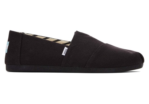 TOMS Alpargata Recycled Cotton Canvas 10017716 - Black/Black