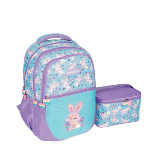 Kocak Girls School Bag & Lunch Box - Rabbit 1350
