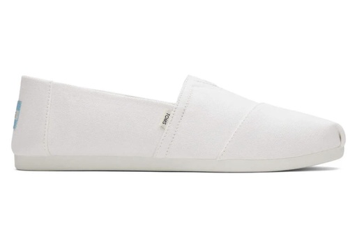 TOMS Alpargata Recycled Cotton Canvas 10017679 White