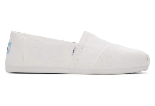 TOMS Alpargata Recycled Cotton Canvas 10017739 White