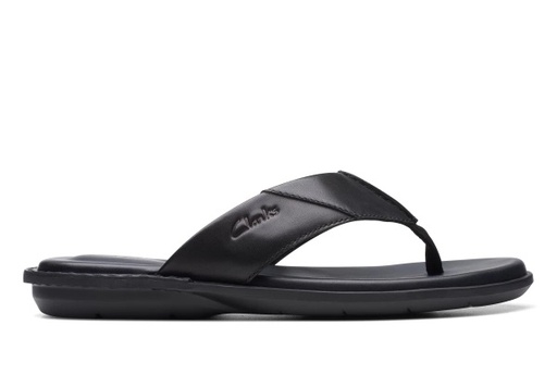 Clarks Penryn Post Black Leather