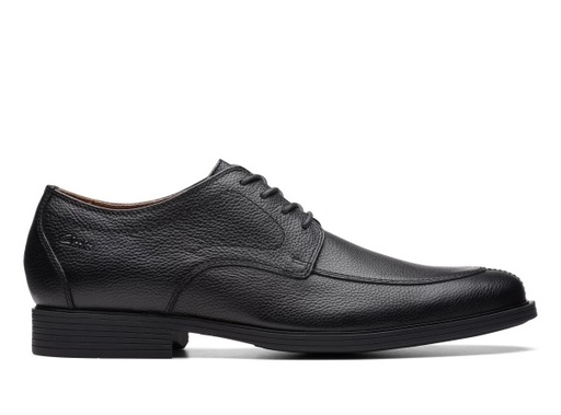 Clarks Whiddon Apron Black Tumbled