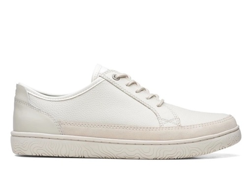 Clarks Hodson Lace Ivory Leather