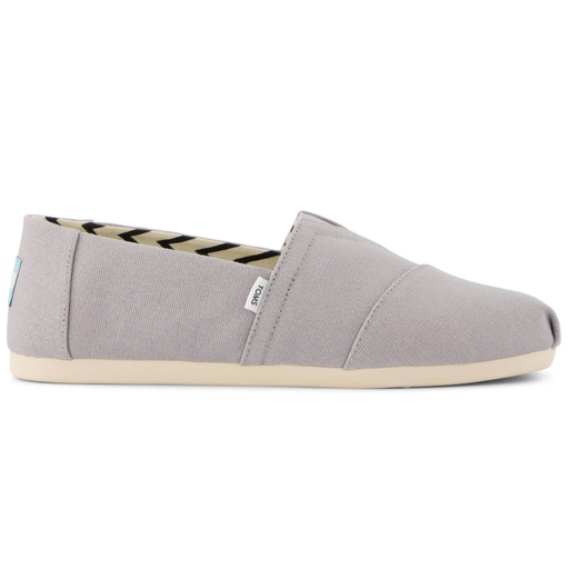 TOMS Alpargata Recycled Cotton Canvas 10020857 Grey