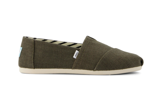 TOMS Alpargata Recycled Cotton Canvas 10021264 - Green